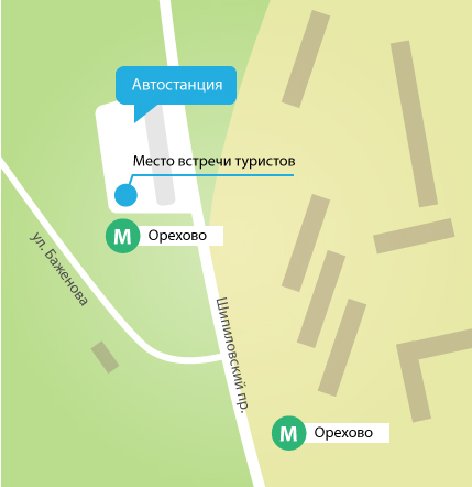 Москва автостанция орехово карта